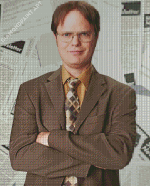 Dwight Schrute Diamond Painting