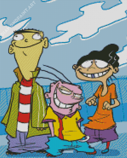 Ed Edd N Eddy Animated Serie Diamond Painting