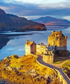 Eilean Donan Island Castle Diamond Painting