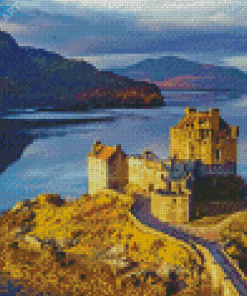 Eilean Donan Island Castle Diamond Painting