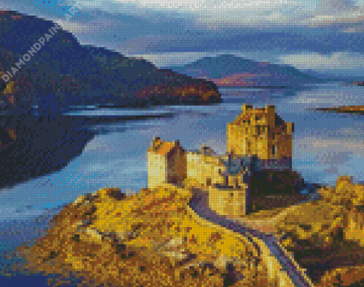 Eilean Donan Island Castle Diamond Painting