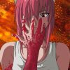 Elfen Lied Lucy Art Diamond Painting