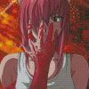 Elfen Lied Lucy Art Diamond Painting