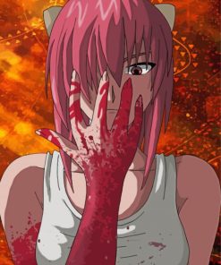 Elfen Lied Lucy Art Diamond Painting