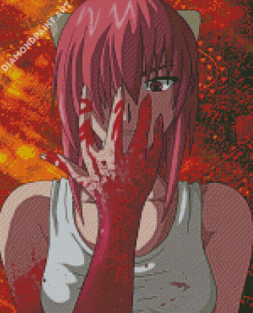 Elfen Lied Lucy Art Diamond Painting