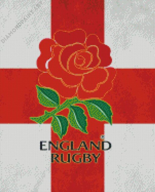 England National Rugby Logo Diamond Painting