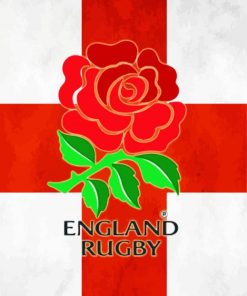 England National Rugby Logo Diamond Painting