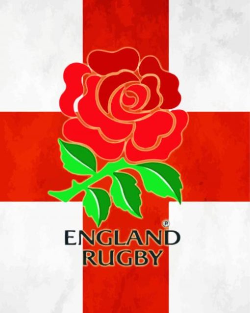 England National Rugby Logo Diamond Painting