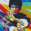 Enter The Dragon Bruce Lee Pop Art 5D Diamond Painting