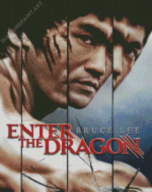 Enter The Dragon Poster 5D Diamond Painting