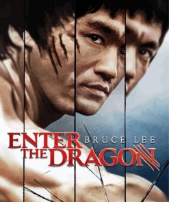 Enter The Dragon Poster 5D Diamond Painting