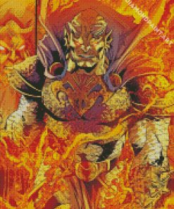 Etrigan The Demon Comic Character Diamond Painting