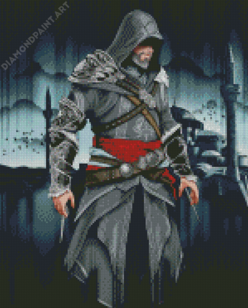 Ezio Assassins Creed Video Game Diamond Painting