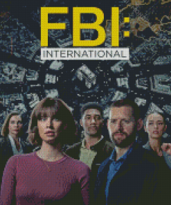 FBI International Poster Diamond Painting