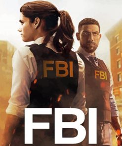 FBI Serie Poster Diamond Painting