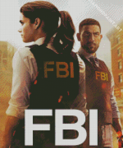 FBI Serie Poster Diamond Painting