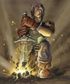 Fable Game Character Diamond Painting