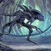 Fantasy Xenomorph Alien Diamond Painting