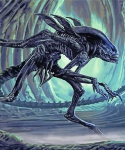 Fantasy Xenomorph Alien Diamond Painting