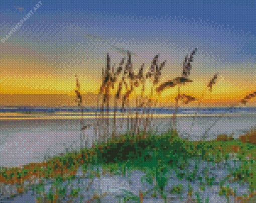 Florida Seascape Diamond Painting