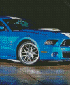 Ford Shelby Cobra Sport Car Diamond Painting