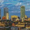 Fort WorthCity Skyline Diamond Painting