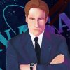 Fox Mulder Character Art Diamond Painting