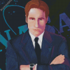 Fox Mulder Character Art Diamond Painting