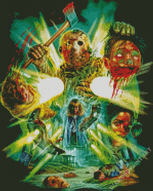 Friday The 13th Art Diamond Painting