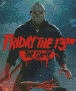 Friday The 13th Horror Movie Diamond Painting