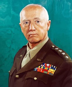 George Patton Poster 5D Diamond Painting