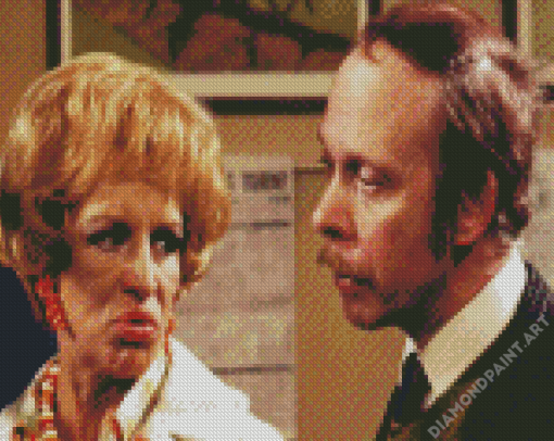 George And Mildred Sitcom Diamond Painting