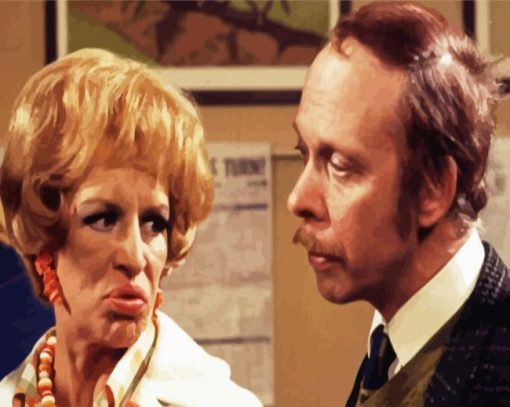 George And Mildred Sitcom Diamond Painting