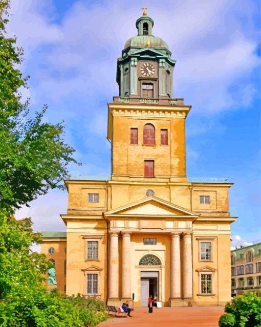 Gothenburg Cathedral Diamond Painting