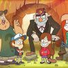 Gravity Falls Characters Diamond Painting