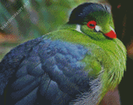 Green Cheek 5D Diamond Painting