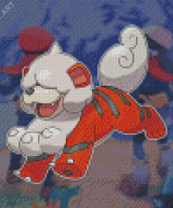 Growlithe Species Diamond Painting