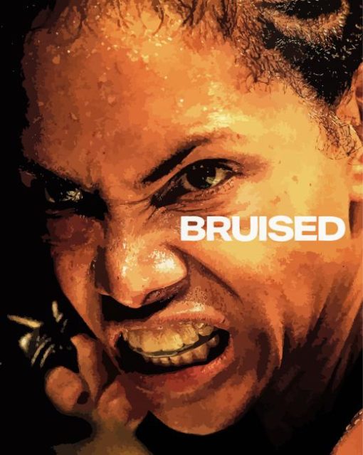 Halle Berry Bruised Movie Poster Diamond Painting