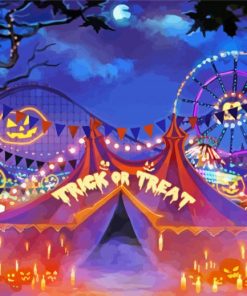 Halloween Scary Carnival Diamond Painting