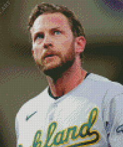 Handsome Jed Lowrie Diamond Painting