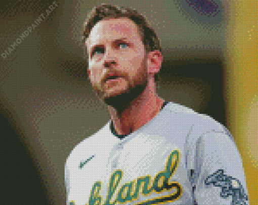 Handsome Jed Lowrie Diamond Painting