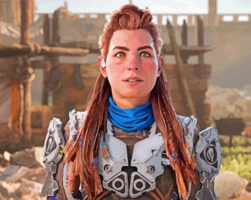 Horizon Forbidden West Aloy 5D Diamond Painting