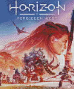 Horizon Forbidden West Game Poster 5D Diamond Painting