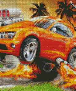 Hot Wheels Diamond Painting