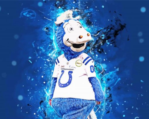 Indianapolis Colts Mascot Diamond Painting