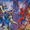 Iron Maiden Legacy Of The Beast Game Diamond Painting