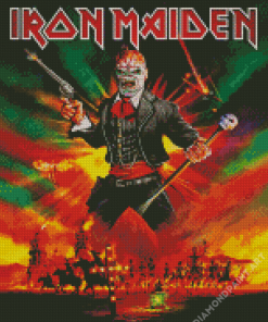 Iron Maiden Video Game Diamond Painting