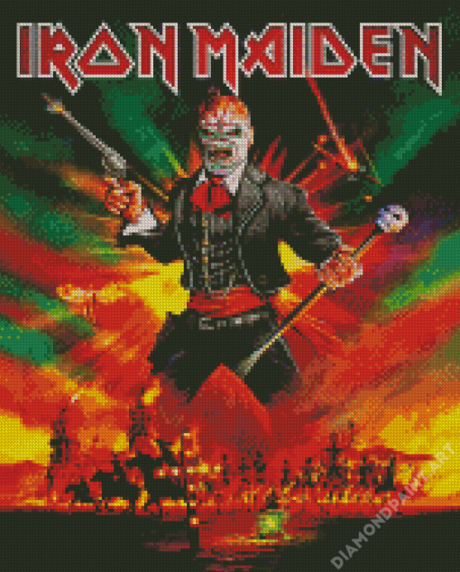 Iron Maiden Video Game Diamond Painting