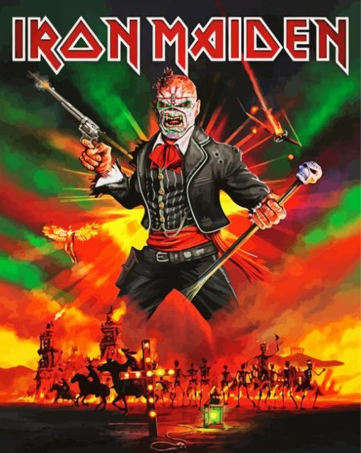 Iron Maiden Video Game Diamond Painting