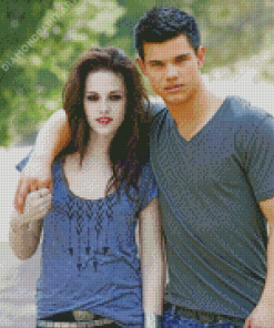 Jacob Black And Bella Swan Diamond Painting